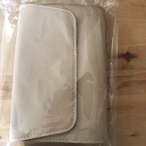 October Jaipur artisan made vegan leather clutch
